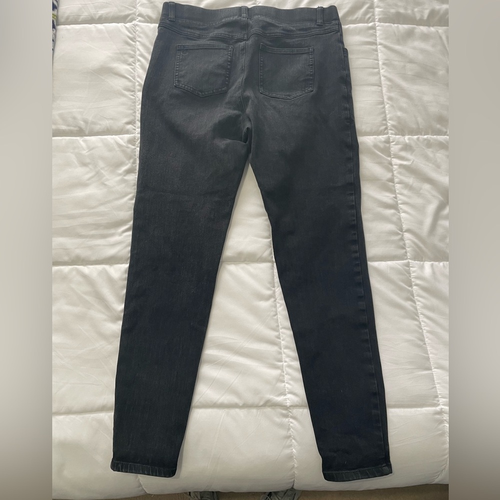 Betabrand Women's Dark Gray Skinny Jeans